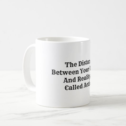 コーやる気を起こさせるヒーマグ コーヒーマグカップ (正面左)