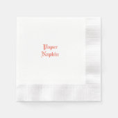 コーインドカクテルペーパーナプキン 縁ありカクテルナプキン (正面)