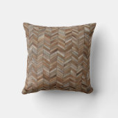 コーウィドヘリンボーンパターンプリント クッション (裏面)