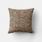 コーウィドヘリンボーンパターンプリント クッション (裏面)