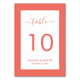 コーエレガントル結婚ス テーブルナンバー