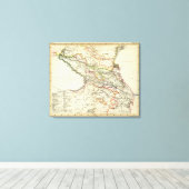 コーカサスの人々 キャンバスプリント (インサイチュ (ウッドフロア))