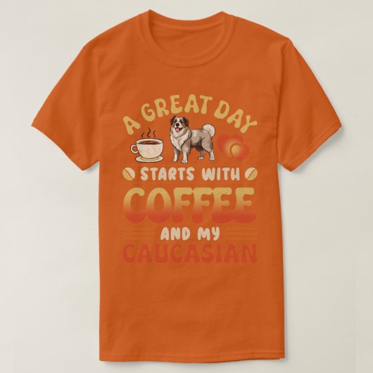 コーカサスの羊飼い Tシャツ (デザイン正面)