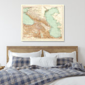 コーカサス7374、カスピ海 キャンバスプリント (インサイチュ (寝室))