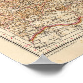 コーカサス7374、カスピ海 ポスター (角)