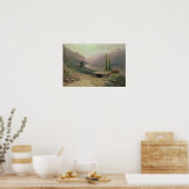 コーカサス・キャニオン， 1893 ポスター (キッチン)