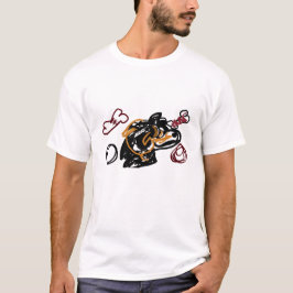 コーカサス・シェパード・ドッグの芸術 Tシャツ