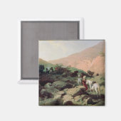 コーカサス、1872年 マグネット (正面/裏面)