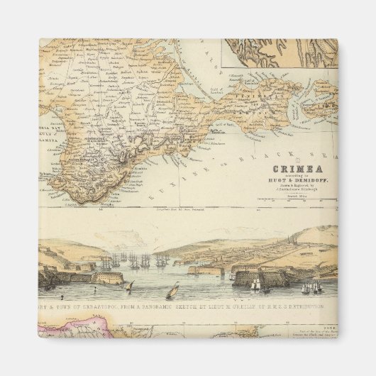 コーカスとクリミア マグネット (正面)