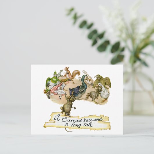 コーカスの種族と長物語 ポストカード (スタンド正面)