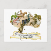 コーカスの種族と長物語 ポストカード (正面)