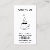 コーカスタムヒー業界 名刺 (正面)