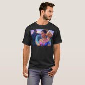 コーカーで頭が2本のナガで捕らえられたミアリア Tシャツ (正面フル)