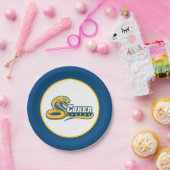 コーカー大学コブラのロゴ ペーパープレート (パーティー)