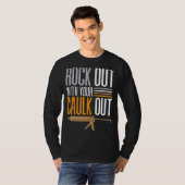 コーキングを締め出す Tシャツ (正面フル)