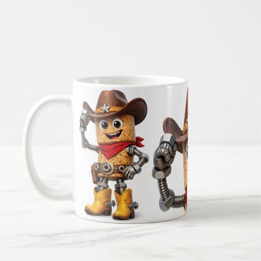 コーキー保安官 コーヒーマグカップ (左)