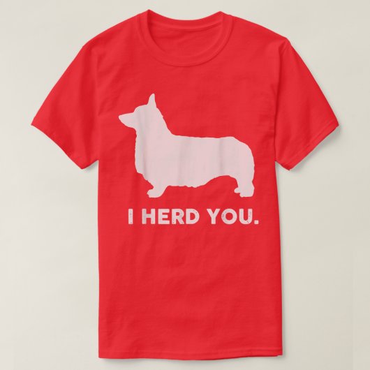 コーギおもしろい、コルギフト、先導犬、ウェルシュコーギー、 Tシャツ (デザイン正面)