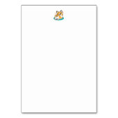 コーギお尻と昼寝ビーブス – かわいい眠り犬 テーブルナンバー (裏面)