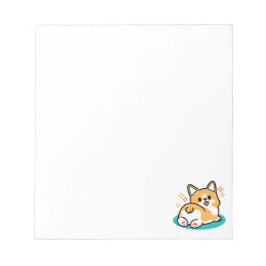 コーギお尻と昼寝ビーブス – かわいい眠り犬 ノートパッド