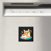 コーギお尻と昼寝ビーブス – かわいい眠り犬 マグネット (インサイチュ (食洗機))