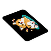 コーギお尻と昼寝ビーブス – かわいい眠り犬 マグネット (右側)