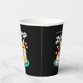 コーギお尻と昼寝ビーブス – かわいい眠り犬 紙コップ (右)