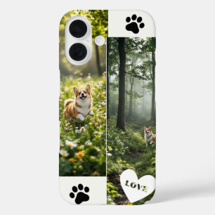 コーギかわいこちゃんiPhoneケース iPhone 16ケース