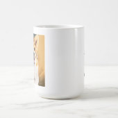 コーギが大好き |かわいい犬のオーナー コーヒーマグカップ (中央)