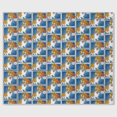 コーギすごい- – 犬の英雄！ラッピング紙 ラッピングペーパー (フラット)