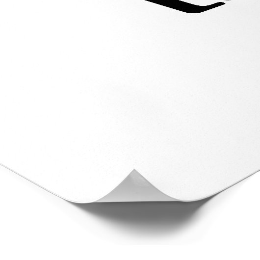 コーギのスノーボードおもしろい ポスター (角)