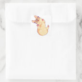 コーギのピースシール スクエアシール (バッグ)