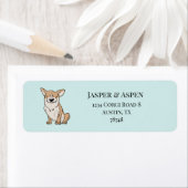 コーギの住所 ラベル (インサイチュ)