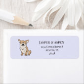 コーギの住所 ラベル (インサイチュ)