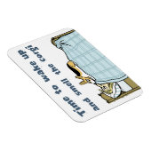 コーギの匂いを嗅いで目を覚ます時間 マグネット (右側)