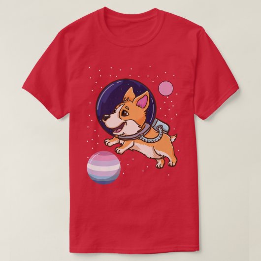 コーギオブロシューダープライド-233 Tシャツ (デザイン正面)