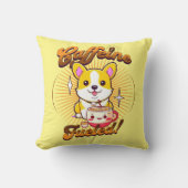 コーギカフェイン燃料だ! クッション (正面)