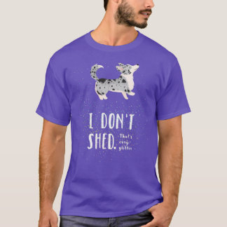 コーギグリッターカルディガンウェルシュコーギー Tシャツ