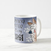 コーギコーヒーラバーマグ コーヒーマグカップ (正面右)