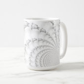 コーギスパイラルパターン大マグカップ コーヒーマグカップ (正面右)