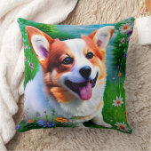 コーギズガーデン クッション (ブランケット)