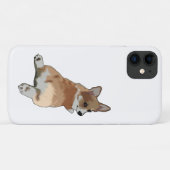 コーギドッグフォンケース Case-Mate iPhoneケース (裏面(横))