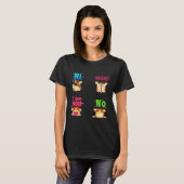 コーギドッグ感情 Tシャツ (正面フル)