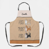 コーギドッグ&コーヒー エプロン (正面)