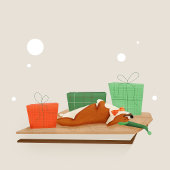 コーギナッピングギフトラベル ギフトタグ