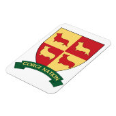 コーギネイションカーマグネット マグネット (左側)