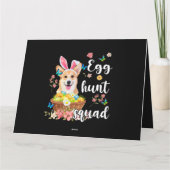 コーギハッピーイースターデイカラフルエッグ狩り分隊 カード (裏面)