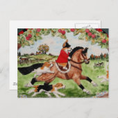 コーギハンツマンライズトゥハウンズ ポストカード (正面/裏面)