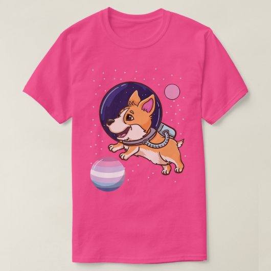 コーギバートビゲダープライド Tシャツ (デザイン正面)