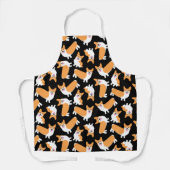コーギパピーディナータイムペンブロークウェルシュコーギー エプロン (正面)
