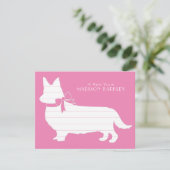 コーギパピードッグペンブロークウェルシュサンキューカード サンキューカード (スタンド正面)